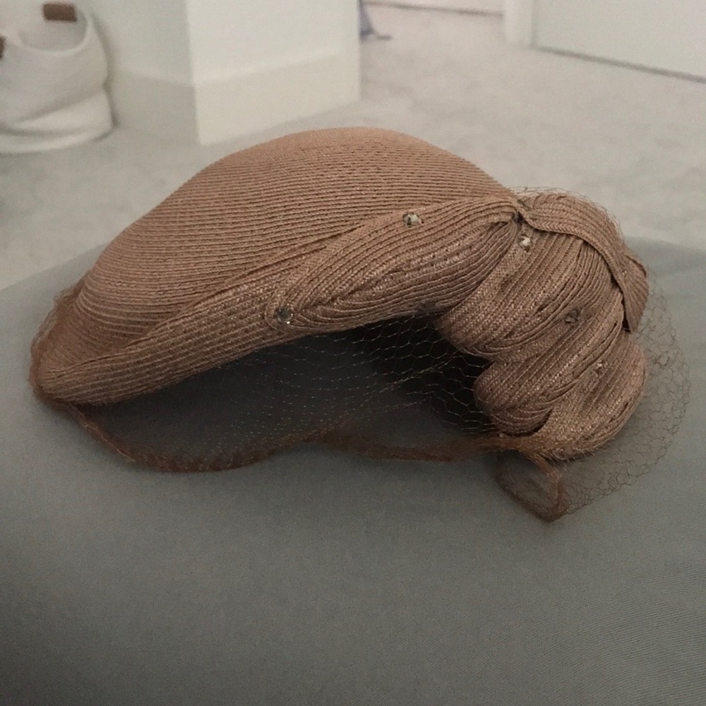 Brown vintage hat